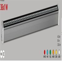 36X1 100cm WALLWASHER AMBER 1